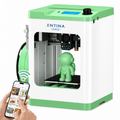 Entina Desktop 3D Printer Tina2S, Wi-Fi Control Auto Leveling Heated Plate for Beginners STEM DIY