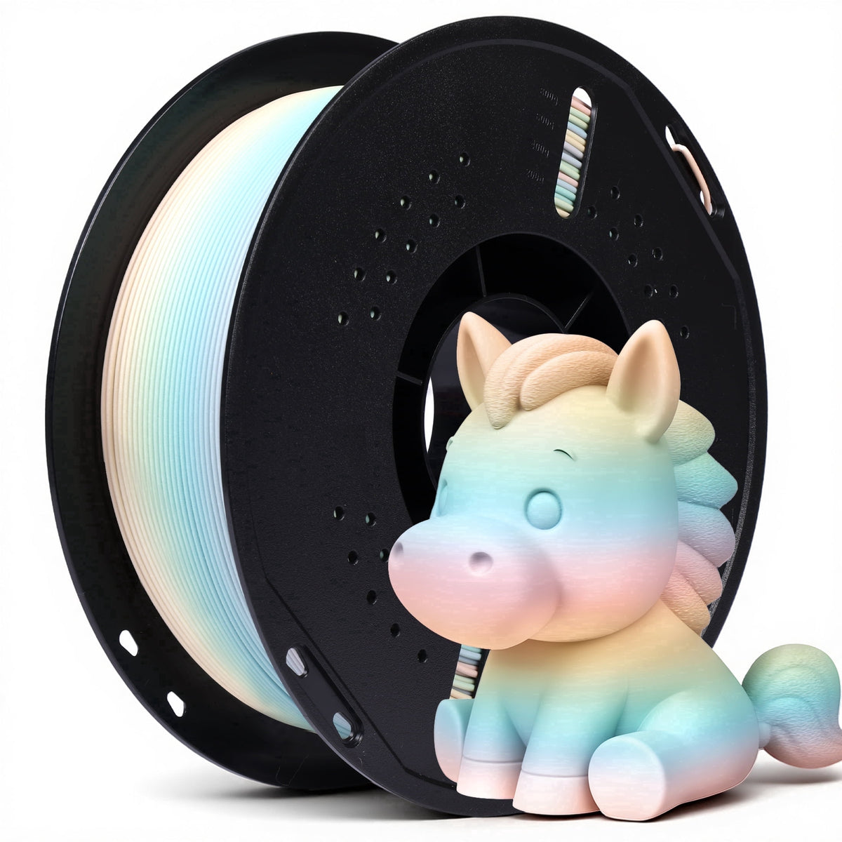 Epelay PLA Plus 3D Printer Filament, 1.75mm, 1kg Spool, White, Compatible with Most FDM Printers