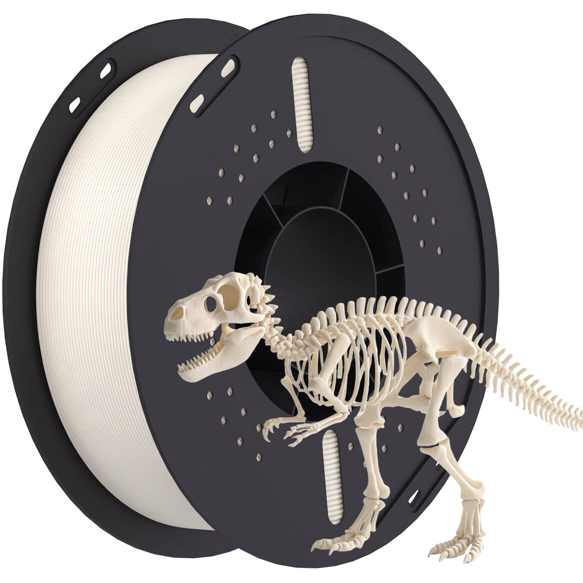 Epelay PLA Plus 3D Printer Filament, 1.75mm, 1kg Spool, Black, Compatible with Most FDM Printers