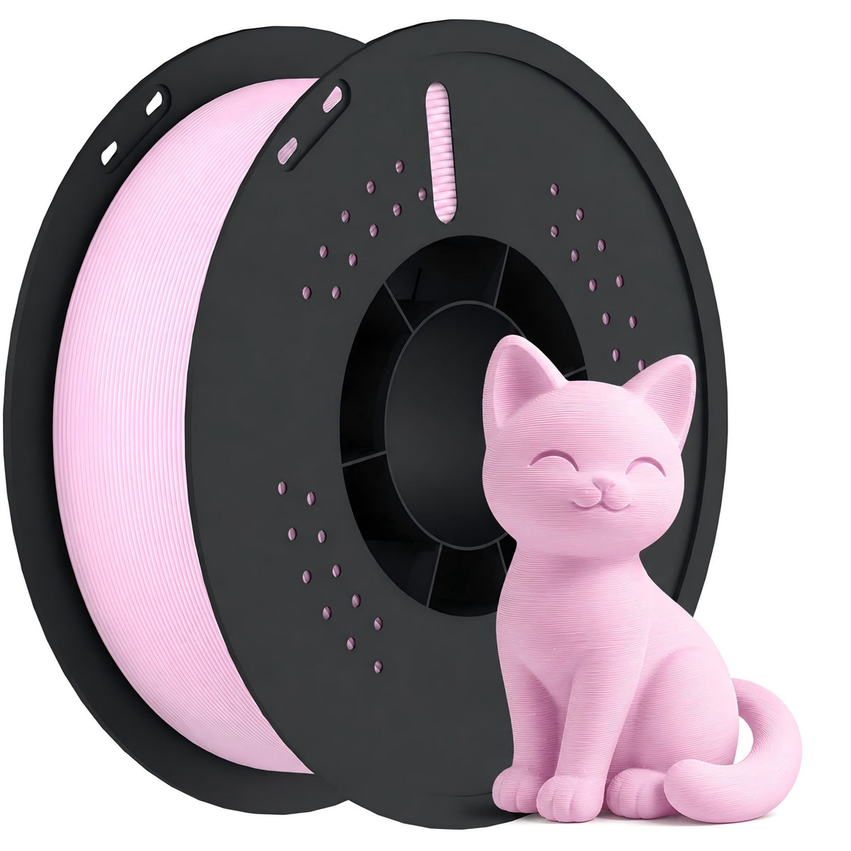 Epelay PLA Plus 3D Printer Filament, 1.75mm, 1kg Spool, Black, Compatible with Most FDM Printers