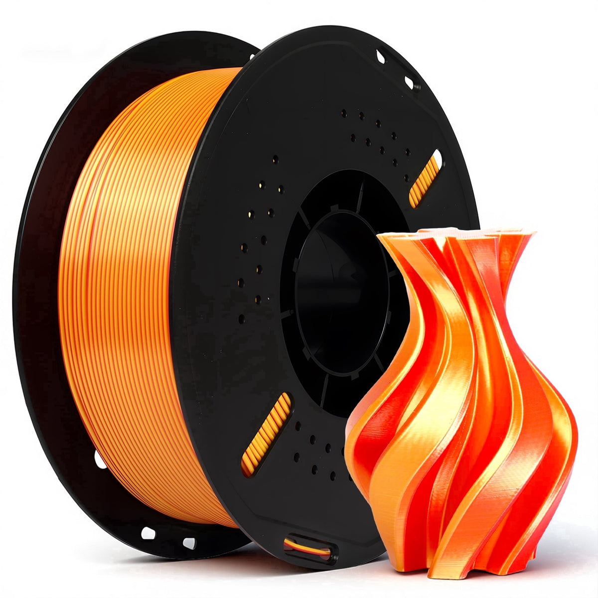 Epelay PLA Plus 3D Printer Filament, 1.75mm, 1kg Spool, White, Compatible with Most FDM Printers