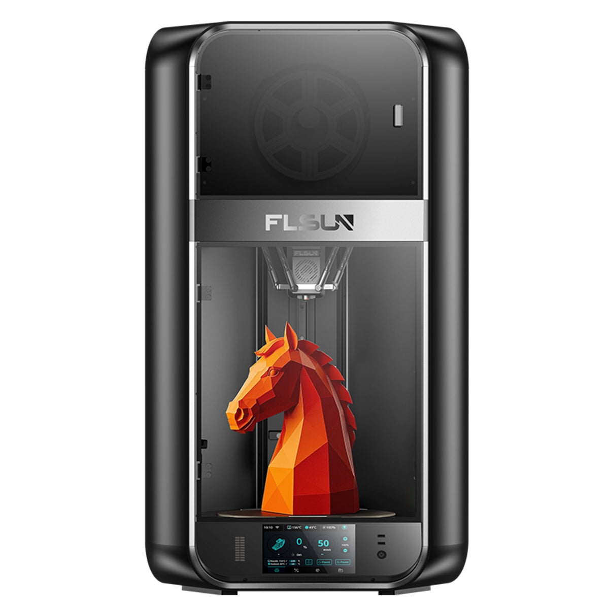 Flsun S1 Delta 3D Printer with 7-inch Touchscreen - 1200mm/s Ultra-Fast FDM 3D Printers, 350°C All-Metal Hotend,Auto Leveling, 21.6" x 23.4" x 40.5" Build