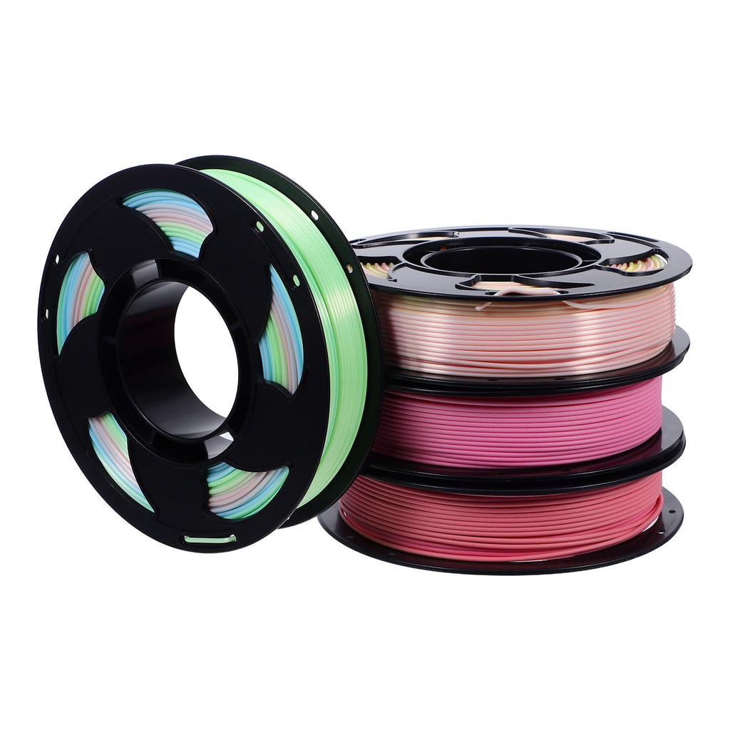 FOMIYES Assorted Color 1.75mm Pla Filament Bundle for 3D Printer Smooth Low Warping DIY Crafting