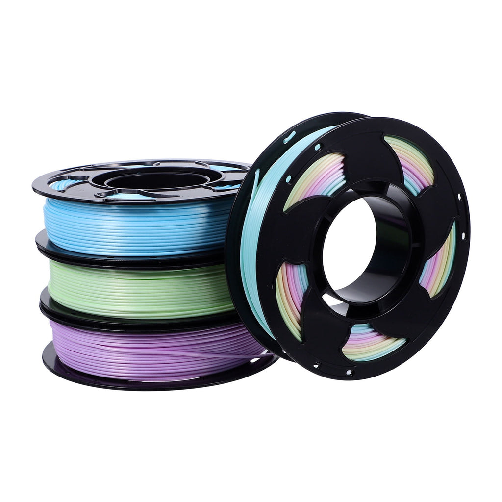 FOMIYES Compact Assorted Pla Filament Roll 1.75mm for Creative 3D Printer Use and Easy Storage