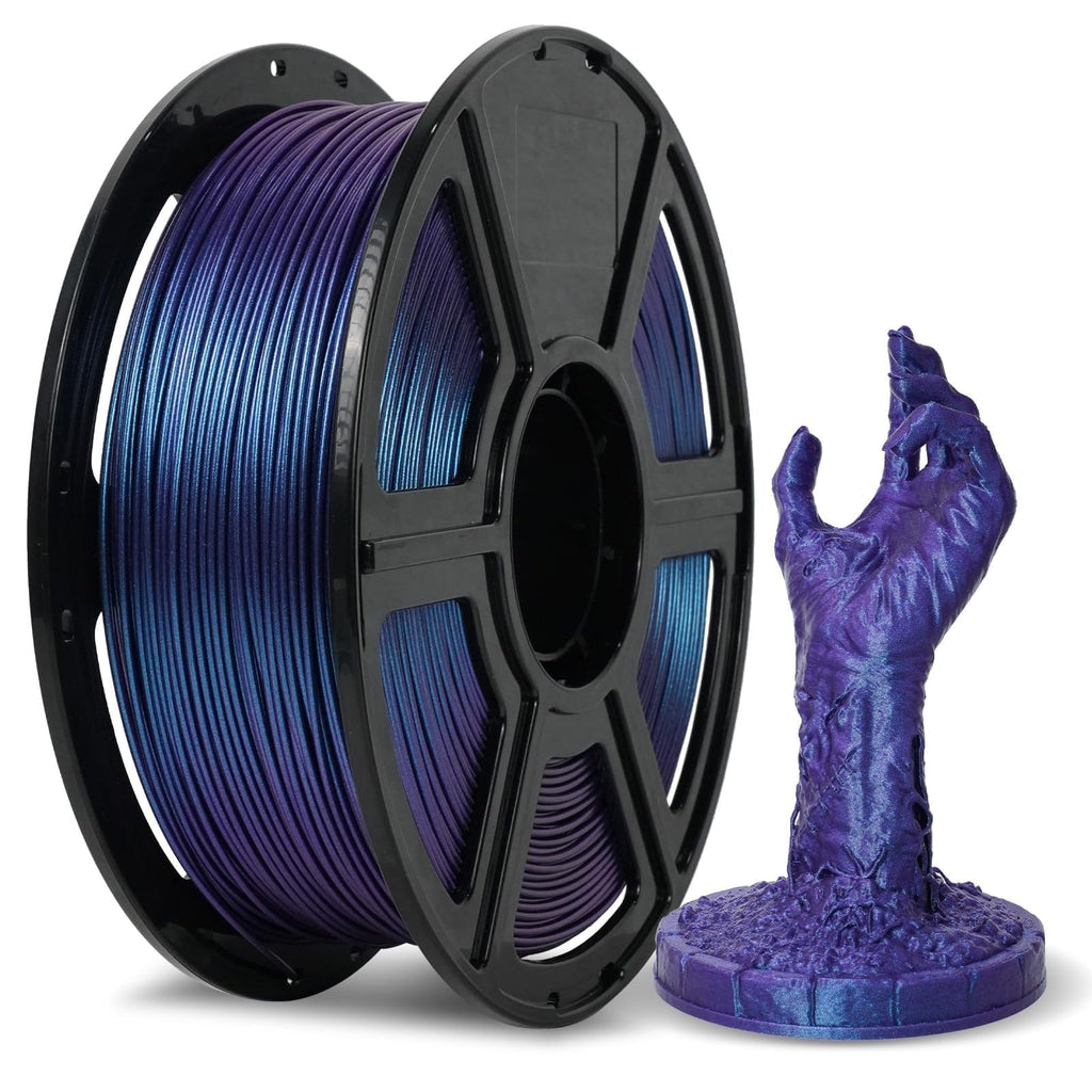 Flashforge PLA Filament 1.75mm,1KG/2.2lbs, Color Changeable PLA 3D Printer Filament, Upgraded Nebula Purple