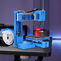 Fully Assembled 3D Printer for Beginners and Children, Mini Printer with Automatic Leveling and High-Precision for Easy Home Crafting