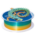 GEEETECH 3D Printer PLA Filament 1.75mm Gradient Color 1kg Spool (2.2lbs),Dimensional Accuracy +/- 0.03mm