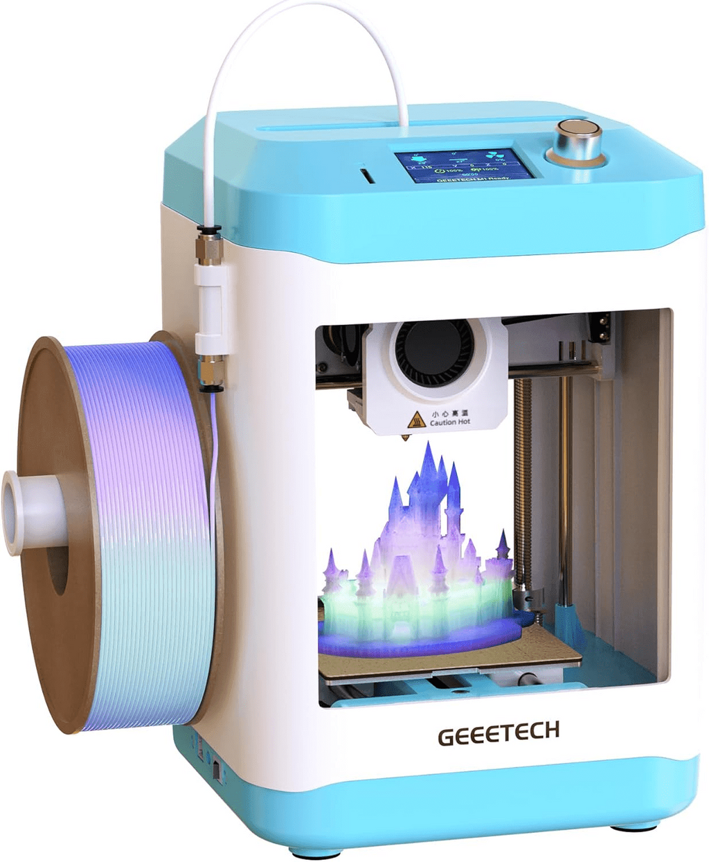 Geeetech Mini Faster 3D Printer with WIFI Fully Assembled 3D Printer for Kids & Beginners