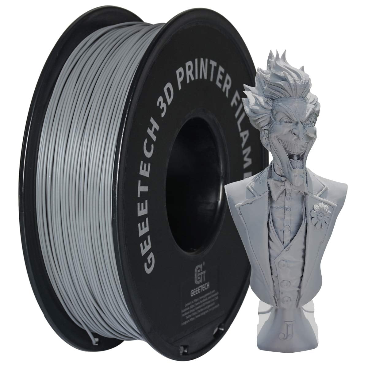 Geeetech 3D Printer PLA Filament Shiny Silk Gold Toughness Enhanced Filament with 1.75mm Dimensional Accuracy +/-0.03mm, 1080 Feet Per Roll, Vacuum Packaging, for Most 3D FDM Printer