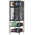 LifeSky 3D Printer Cabinet with Noise Reduction for Quiet Late Night Printing: Drops Noise from 60dB to 35dB - Deep Night Studio Use - Holds 54 Filaments & Built-in Power Hub
