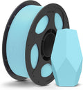 Matte PLA Filament 1.75mm, 3D Printing PLA Filament 1.75mm Dimensional Accuracy +/- 0.02mm, 1KG Reusable Spool (2.2 lbs), Matte Ice Blue