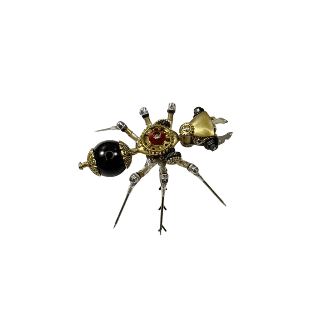 3-in-1 Steampunk Insect Metal Model Kit, Mosquito, Deck Insect & Bee Brass Puzzle Assembly Set, 270PCS 3D Jigsaw Puzzles for Adults