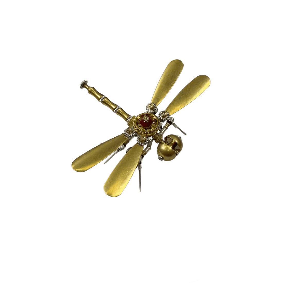3-in-1 Steampunk Insect Metal Model Kit, Mosquito, Deck Insect & Bee Brass Puzzle Assembly Set, 270PCS 3D Jigsaw Puzzles for Adults