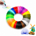 PLA 3D Pen Filament Refills, 20 Colors 3D Printing Filament, 3 Meters Each Color, 60 Meters Total for 3D Drawing and Craft Projects