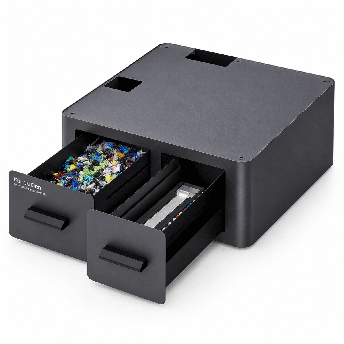 Panda Den Air Black 3D Printer Waste Collection & Storage System