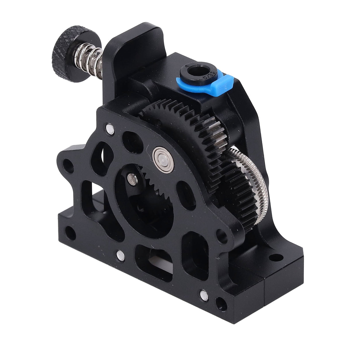Premium All Metal 3D Printer Extruder Kit High Concentricity 9.5:1 Gear Ratio Replacement Part for CR10 Ender 3 CR6 Series Machines 1.75mm / 0.07 inches Filament Supported Silver Edition