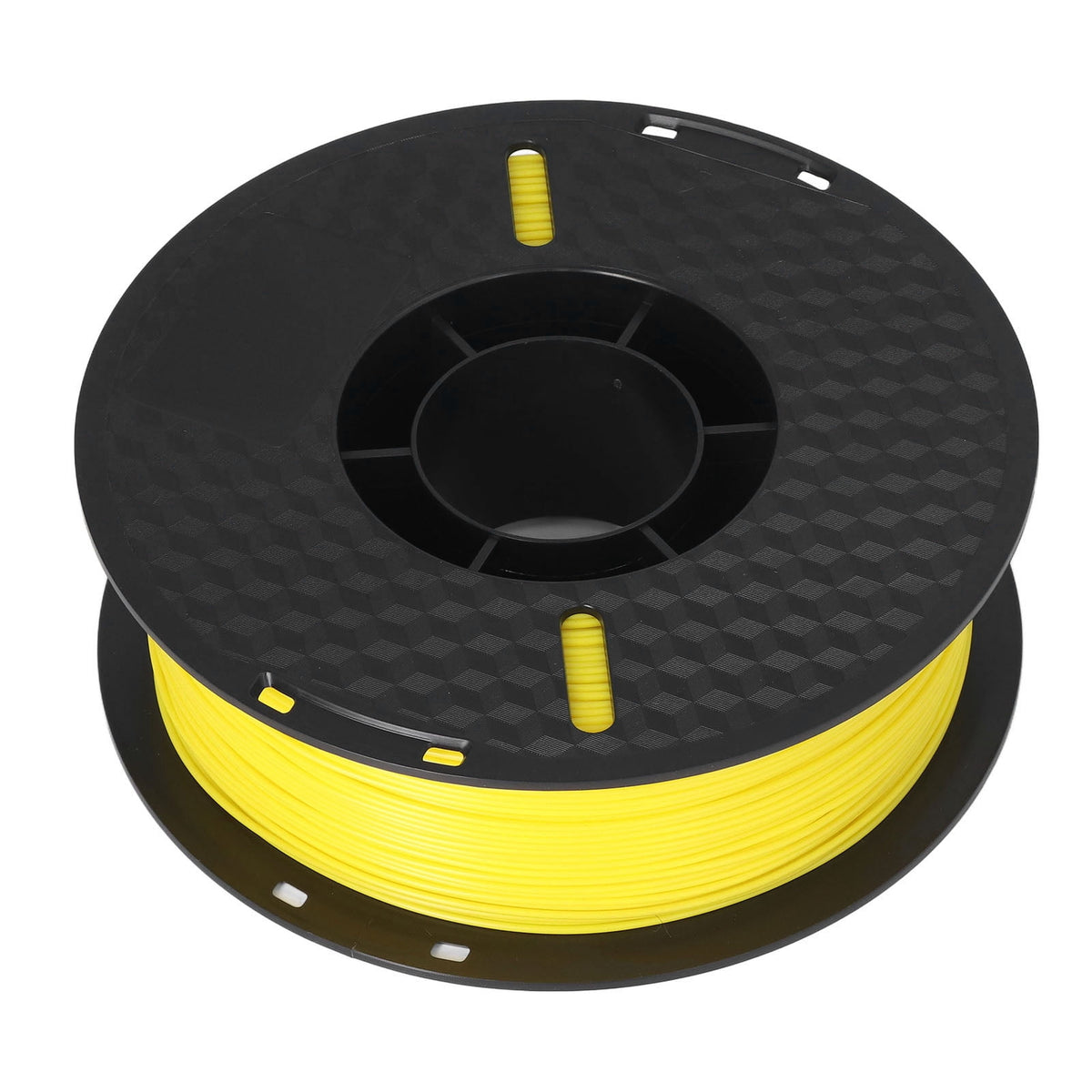 Premium Yellow PLA 3D Printer Filament 1.75mm Dimensional Accuracy +/- 0.02mm 1kg / 2.2lbs Spool Tangle-Free Smokeless High Precision Consumable