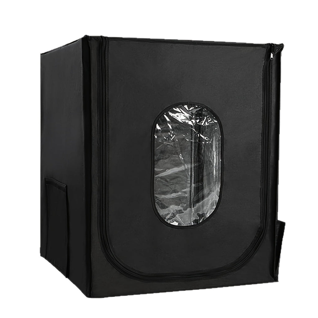 QSTDGVPW 3D Printer Cover with Window Constant Temperature Fireproof Enclosure Front Zipper Access Textile Housing for Ender-5pro CR-2020