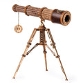 ROBOTIME Monocular Telescope 3D Wooden Puzzle, Mini Wooden Toys Craft Kits to Build, Gifts for Adults Teens