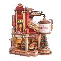 ROKR 3D Jigsaw Wooden Puzzle Dream Gift Magic Factory Model Kit for Adults & Kids Xmas Gift Toys