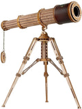 ROKR 3D Wooden Puzzles DIY Monocular Telescope Model Kit Birthday Gift for Adults and Teens