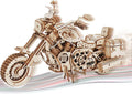ROKR 420PCS Wooden Puzzles 3D Motorcycle Model DIY 1:8 Mechanical Adults-Brain Teaser Puzzle Birthday Gift for Kids Man/Woman