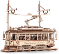 ROKR LK801 Mechanical Gears 3D Wooden Puzzle - Classic City Tram