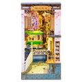 Rolife 3D Jigsaw Puzzle Wooden Model Building Kit Book Nook Decorative Bookend Stand DIY Bookshelf Insert Decor Gift for Teen Adults