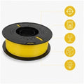 STRANDCHIC Yellow Pla 3d Printing Filament Spool, 1.75mm for Models and Art