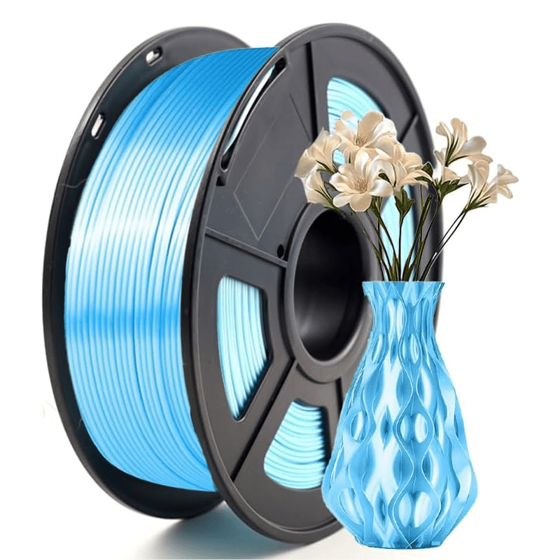 Silk PLA 3D Printer Filament 1.75mm 3D Printing Filament 250g Dimensional Accuracy +/- 0.03mm for Most FDM 3D Printers