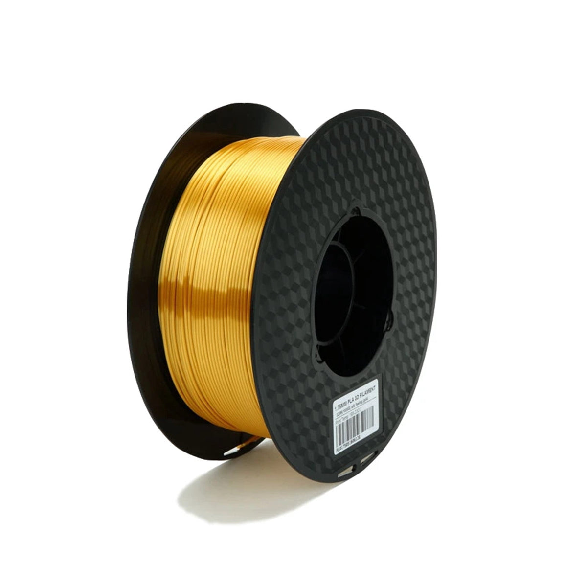 Silk PLA Filament 1.75mm 500g, 3d Printer Filament Silky Shine 3d Pen Printing Materials, Shiny Metallic Smooth Silver Gold Pla