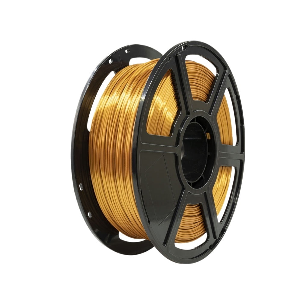 Silk PLA Filament 3D Printer Pen Filament 1.75mm 1Kg, Gold Silver Copper Dual Color Material Reels Roll Printing Plastic