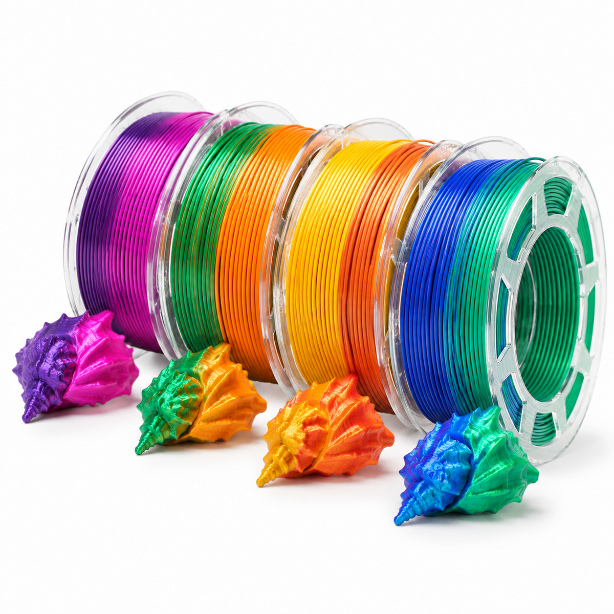 Pla Rainbow Candy 3D Printer Filament 1.75mm 1kg for FDM Printers