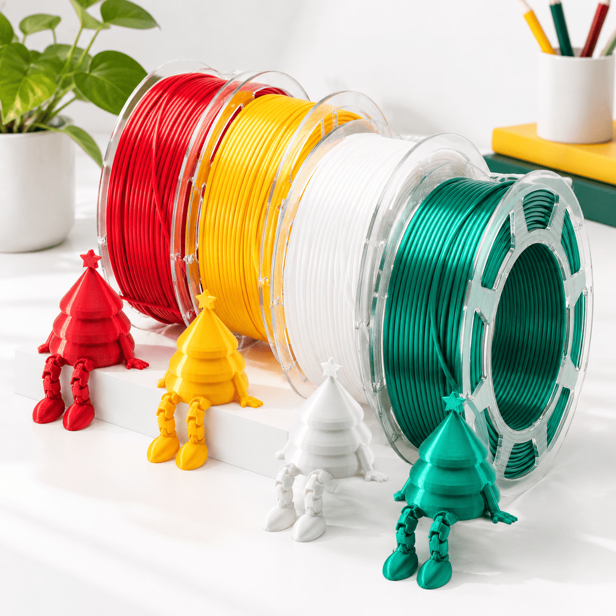 Pla Rainbow Candy 3D Printer Filament 1.75mm 1kg for FDM Printers