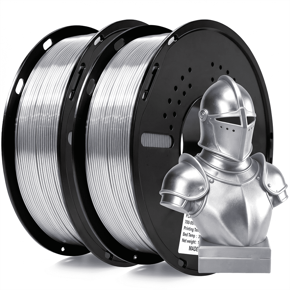 Silk gold PLA Filament 1.75mm 3D Printer Filament with Shiny Surface, Shiny PLA Silk Filament 2KG Spool 3D Printing Filament.