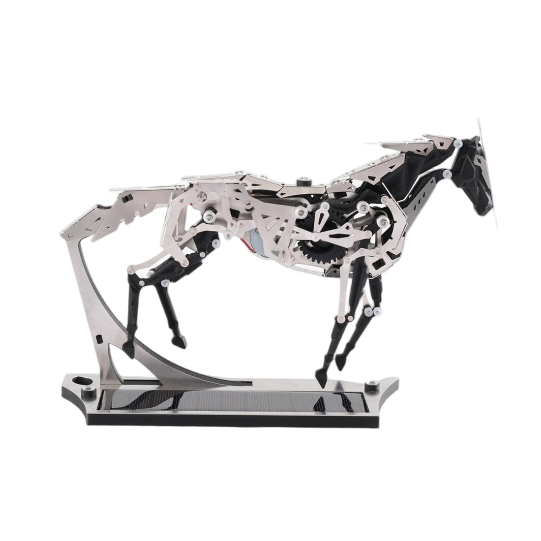 Hummingbird 3D Metal Puzzle for Adults, Mechanical Dynamic Bird Metal Model Kit with Transmission Mechanism, DIY Assembly Bionic Bird 3D Puzzle Jigsaw Animal, Semi-Finished