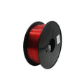 Transparent Red PETG Filament, 1.75mm +/-0.02mm for Most 3D Printer & 3D Pen, Solid Yarn 3D Printer Accessory, 1KG Neatly Wound
