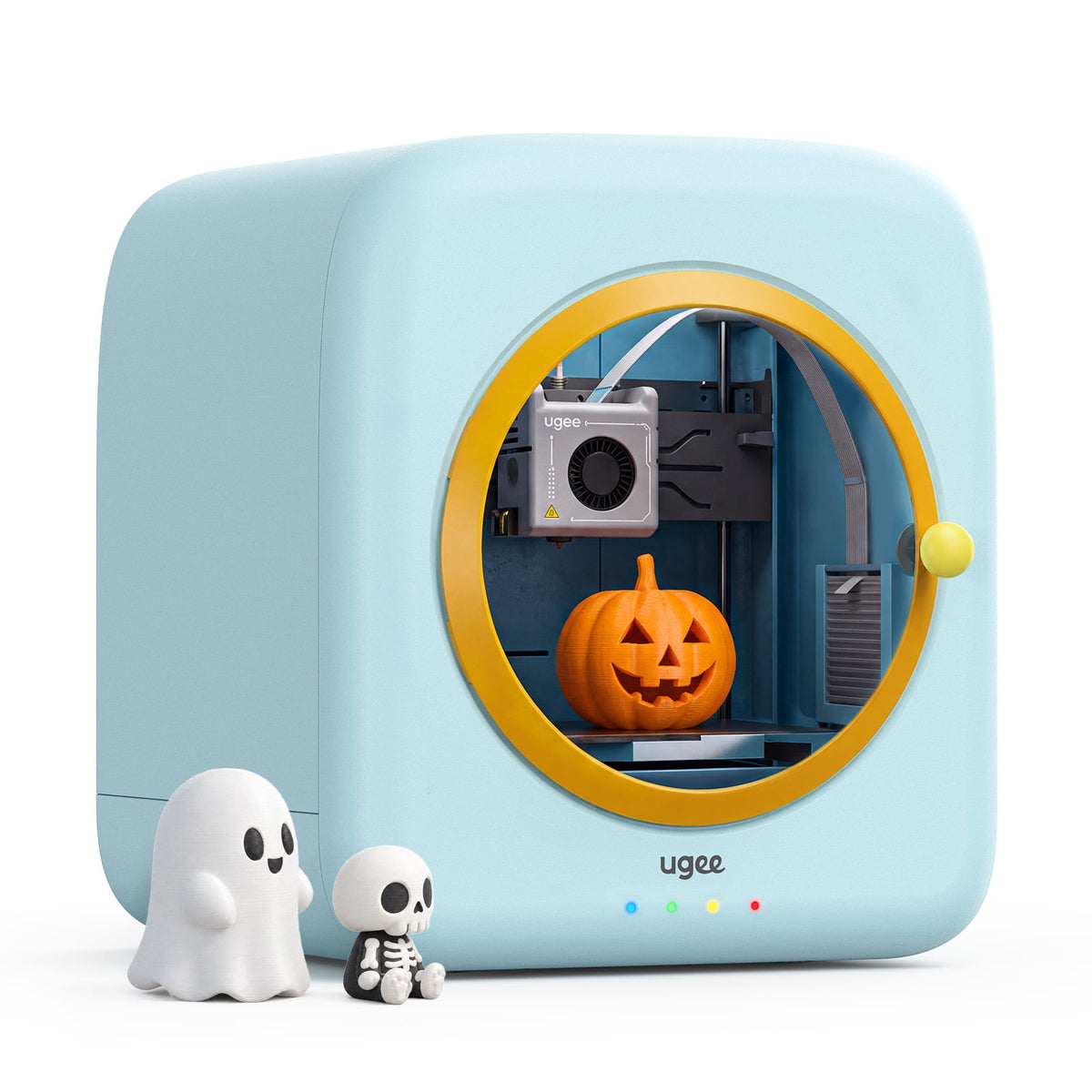 UGEE Funbox 3D Printer, 360° Safe Shield & 500mm/s High Speed, Ready to Print in Minutes