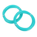 Uxcell 2 Pcs 3D Pen Filament, 1.75mm Dia 33ft Length PLA 3D Printing Pen Filament Refills for 1.75mm 3D Printing Pen, Blue Green