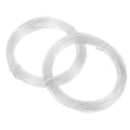 Uxcell 2 Pcs 3D Pen Filament, 1.75mm Dia 33ft Length PLA 3D Printing Pen Filament Refills for 1.75mm 3D Printing Pen, Transparent