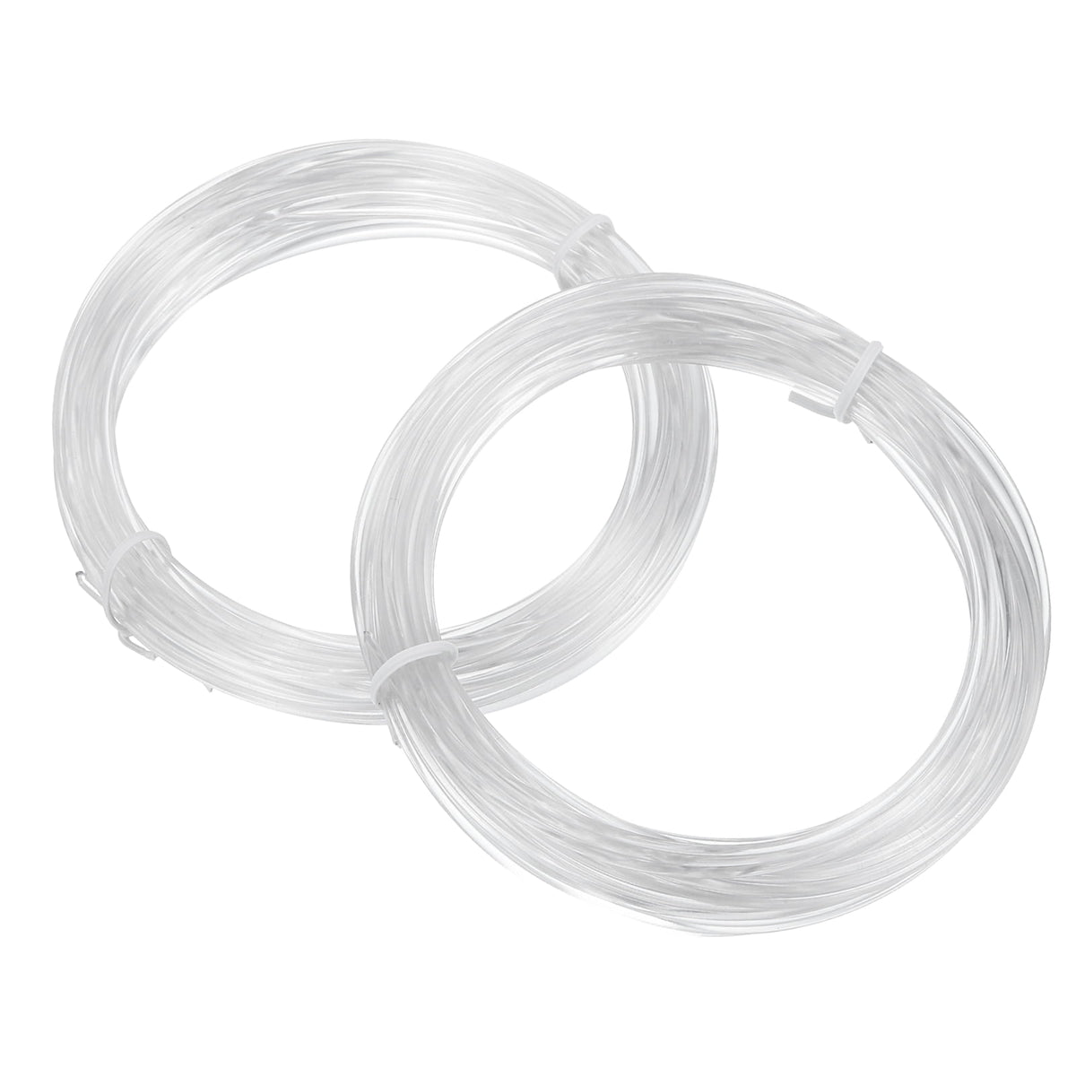 Uxcell 2 Pcs 3D Pen Filament, 1.75mm Dia 33ft Length PLA 3D Printing Pen Filament Refills for 1.75mm 3D Printing Pen, Transparent