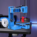 VORALYN Mini 3D Printer for And Students, Fully Assembled with Auto Leveling, 100X100X100Mm Build Size, 1.75Mm Filament, Quiet Operation, Includes App And Models