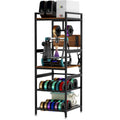 YANGXUN 3D Printer Stand with Filament Storage Built in Power Panel Open Frame Heavy Duty Metal Workstation for Home and Office