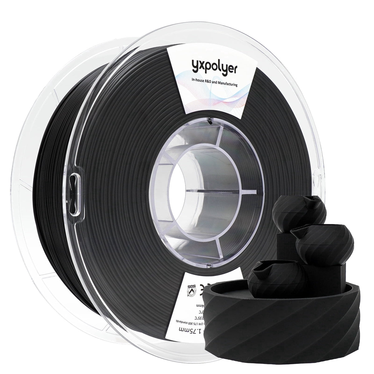 YXPOLYER PLA Filament Food Grade 1.75mm 1kg for 3D Printing, PLA+ Skin Flesh Tone 3D Printer Filament AMS-Compatible