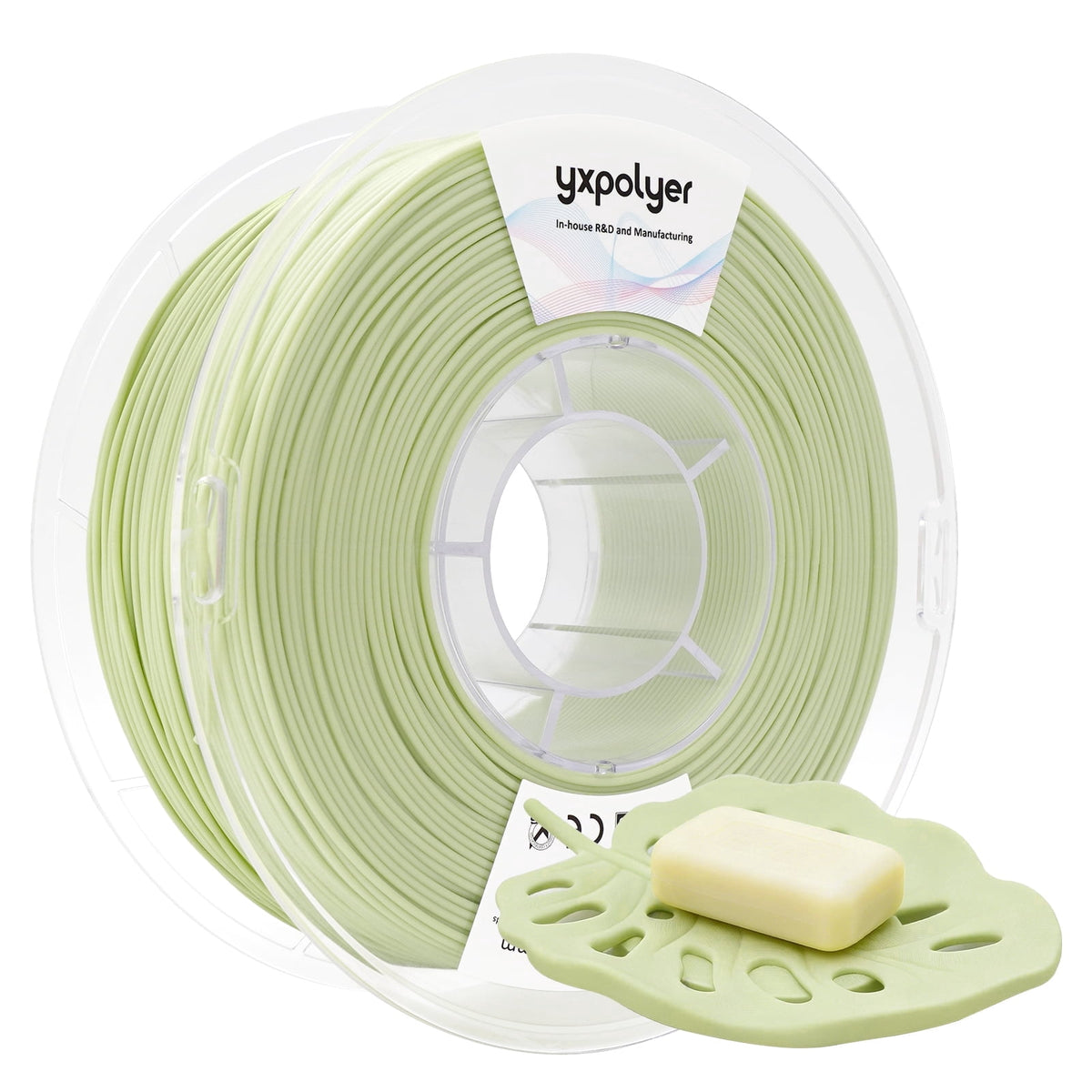 YXPOLYER PLA Filament Food Grade 1.75mm 1kg for 3D Printing, PLA+ Skin Flesh Tone 3D Printer Filament AMS-Compatible