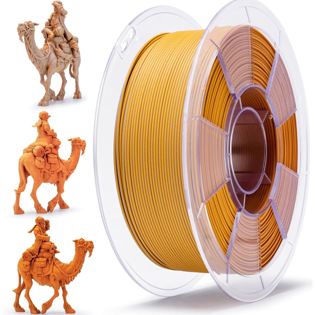 Ziro 3D Tri-Color Matte PLA 1.75mm 1kg, Volcano
