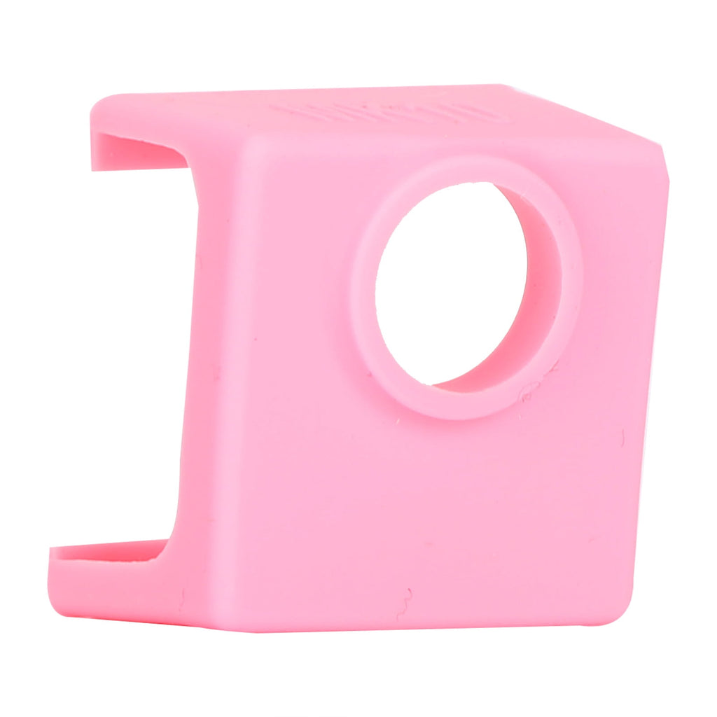Aestri 3D Printer Silicone Sock MK10 Flexibility Heating Aluminum Block Protective Cover Pink