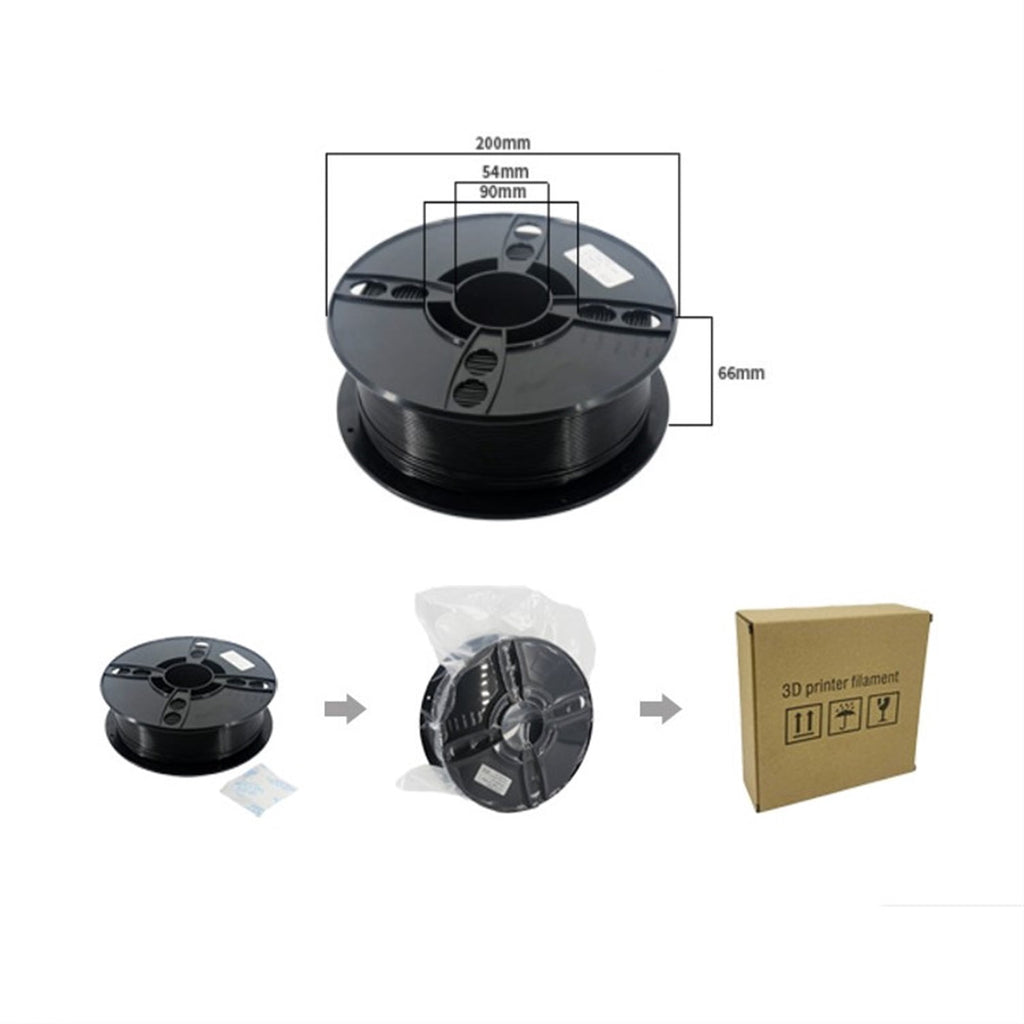 3D Printer Filament Silk Multicolor TPU 1.75mm Filament Gradient Color Change 1kg Spool for 3D Printing