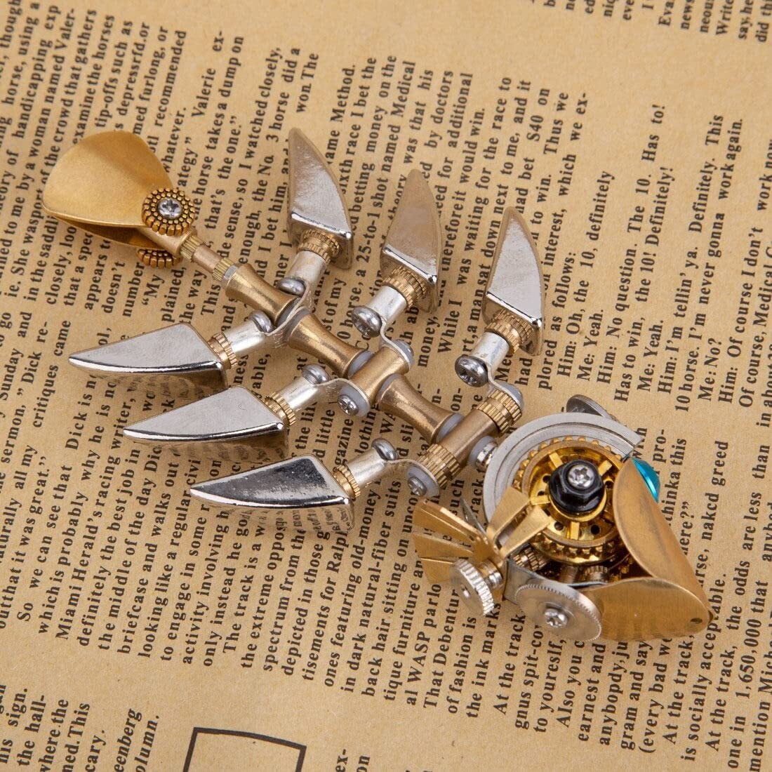 Turtle 3D Metal Puzzle Model Kit - 100+PCS Steampunk DIY Assembly Model for Home Decor, Perfect Gift for Adults & Teens