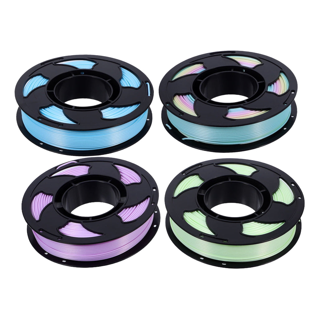 CTIRCHIU Premium Multicolor Pla Filament Pack for 3D Printer Crafts and Creative Project Printing